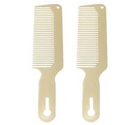 2pcs Professional Stainless Steel Cutting Comb Anti-static Hair Styling