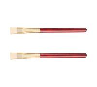 2Pcs Professional Watch Cleaning Brush Wooden Handle Accuracy Tool for Clock Movement Maintenance Accuracy Tool Cleaning Brush Set