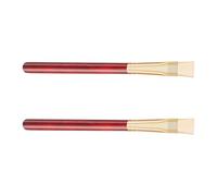 2Pcs Professional Watch Cleaning Brush Wooden Handle Accuracy Tool for Clock Movement Maintenance Multiple Watch Repair Brushes