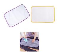 2pcs Protective Ironing Cloth Mesh Fabric Iron Pressing Cloth,40 x 60cm Protective Ironing Scorch Saving Mesh Pressing Pads for Easy Ironing Protection,for Steam Pressing on Tabletop or Bed