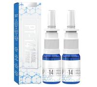 2PCS Pt 141 Peptide Nasal Spray,Pt-141 Peptide Nasal Spray for Men,B-ee Ven-om Sprays Relief,Long-Lasting Natural Barrier Designed to Help Male Health,Instant Action,Male Daily Use(2 * 20ml)