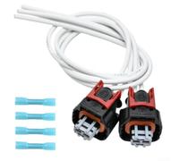 2PCS PT3739 Injector Pigtail Connector for L5P V8 Engine | Fits L5P V8 6.6L engines, replaces broken sockets, ensures stable electrical connection, plastic build