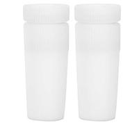 2Pcs PTFE Stopper Plug, High Temperature Resistance Laboratory Supplies, PTFE Stirring Rod Plug with Extreme Durability for Organic Solvents, Compatible with 14# 19# 24# 29#, Non - (19 mouths)