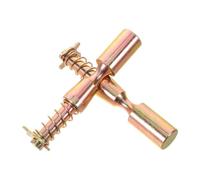2pcs Pto Quick Release Yoke Pin Spring Loaded Metal Locking Pin | Heavy Duty Quick Release Design, Simple Installation, for Pto Drive Shafts and Mechanical Drive Shaft Pins