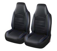 2pcs PU Leather Car Seat Covers for Cupra Formentor 2020-2025, Bucket Seat Covers Front Pair Waterproof Car Seat Covers Auto Interior Accessories,B/Blue