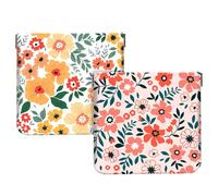 2Pcs PU Leather Small Squeeze Coin Purse Pouch, Color Crush, Coin Purse Pouch