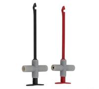 2pcs Puncture Probes with 4mm Socket for Multimeter Testing, Automotive Maintenance and Industrial Field Applications - Professional Wire Piercing Clips