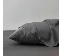 2pcs Pure Color Polyester Pillowcases Comfortable Breathable Simple European Style Pillowcases Bedding Accessories