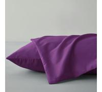 2pcs Pure Color Polyester Pillowcases Comfortable Breathable Simple European Style Pillowcases Bedding Accessories