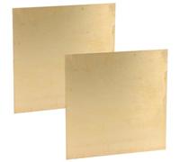 2pcs Pure Copper Sheets 4x4 Inches 24 Gauge 0.5mm Thickness | Smooth Flat Finish, Solder-friendly Metal, for Electrical Repairs, Metal Artists and Jewelry Makers