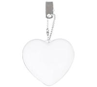 2PCS Purse Glow Heart Light, ABS 6.9cm Bag Light Keyring Purse Lights Handbag Lights, Touch Purses LED Lamp for Women Ladies Girls, Small Portable Flashlight Bag Accessories