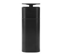 2PCS Push down Pump Dispenser, Travel Pump Bottle, Empty Push Top Bottles for Nail Polish, Makeup Remover, Micellar Water, Essence, Dish & Facial Toner (Black)