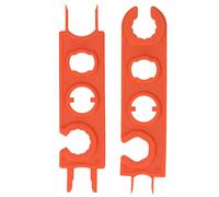2pcs PV Wrench Lightweight Portable PPO PSA Orange Spanner Wrench for Photovoltaic Connector Diode