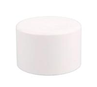 2pcs PVC 20 25 32 40 50mm End Connector Water Pipe Plug Tube End Cap for Garden Irrigation Farm Accessories Adapter(White,I.D 20mm)