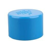 2pcs PVC 20 25 32 40 50mm End Connector Water Pipe Plug Tube End Cap for Garden Irrigation Farm Accessories Adapter(Blue,I.D 20mm)