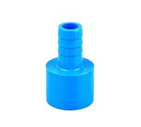 2pcs PVC ID 20/25mm to 10/16mm Pagoda Joints Garden Irrigation Fittings Water Pipe Connectors Aquarium Tank Tools Fountain Joint(Blue,ID 20-16mm)