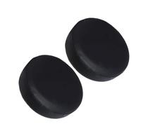 2pcs PVC Spare Tire Cover for 15 Inch Trailer and Rv Wheels | Soft Backing, Quick-connect Clips, Elastic Back, Scratch-free Lining, Black Finish, Off-road Storage Use