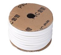 2Pcs PVC Tubing Cable Wrap, Wire Marking Protection Casing for Tube Printer ZMY-25, 11m Roll with Internal Tooth Design, Φ12mm Inner Diameter for LM Supvan Printers