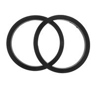 2pcs Pyramid Patio Heater Silicone Gasket Seal Ring 10cm Black