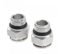 2PCS Quick Connect Transmission Cooler Line Fittings 52108844AA 52854784AA for Dodge Ram 1500 2500 4500 for Chrysler 300 for Jeep Grand Cherokee Wrangler