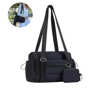 2Pcs Quick-Dry Gym Bag with Adjustable Strap Multi-Compartment Fitness for Sports Essentials Polyester Adjustable Gym Shoulder