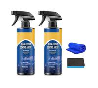 2Pcs Quick Effect Coating Agent, Advanced Car Quick-acting Coating Agent Spray, Car Ceramic CoatingSpray, Multifunctional Coating Renewal AgentSpray, 3 in 1 High Protection Spray, 120ML