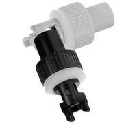 2pcs Quick Inflate Valve Adapter for Kayak Six Hole Air Valves PVC | Tight Sealing Plastic Connector, Speeds Pump Inflation, Suitable for Rubber Boats, Inflatable Rafts, Camping and Beach Use