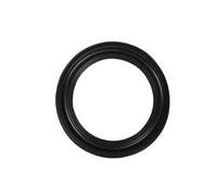 2Pcs Quick-install EPDM flat gasket, Thickness 4.5mm Inner Diameter 159mm Outer Diameter 183mm, Black, 159x183x4.5mm