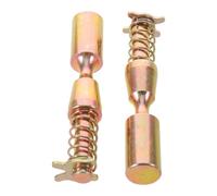 2pcs Quick Release Pto Yoke Locking Pin for Tractor Repair Metal | Heavy Duty Spring Loaded Design, Simple Installation, Golden Finish, for Fieldwork and Mechanical Drive Shafts