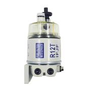2PCS R12T R12S R12P Fuel/Water Separator Filter Assembly w/an Extra Filter Element for 140R 120AT S3240 NPT ZG1/4-19