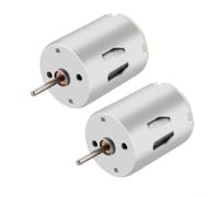 2pcs R280 Brushed DC Motor 12 Volt 15500 RPM Small Electric Engine for Robot Car Drill Saw Hobby Projects