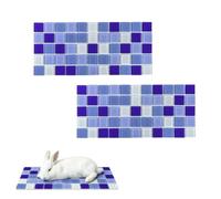 2PCS Rabbits Cooling Mat, Cuttable Crystal Glass Cooling Mat For Bunny