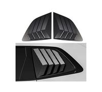 2PCS Racing Style Rear Side Window Louvers Air Vent Scoop Shades Panel Cover Trim Compatible For Honda CRV 2023, ABS(Carbon Fiber)
