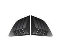 2PCS Racing Style Rear Side Window Louvers Air Vent Scoop Shades Panel Cover Trim Compatible With Honda CRV 2023, ABS,2PCS Racing Style