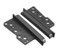 2Pcs Radio Brackets Double Din Stereo Panel Fascia DVD Dash Mount Trim Side Kit Car Accessories For Scion FRS Iq Tc XA XB XD Car Radio Panel Frame