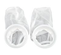 2Pcs Rain Water Filter, 8 Inch IBC Lid Filter, Nylon IBC Tote Cover, Stretchy Reusable Tote Lid for Mounting on Container Rainwater Tank Mesh Fish Tank Water