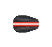 2Pcs Rainbrow Thickened Carbon Fiber Texture Rearview Mirror Weather Shield Universal for Cars, Trucks and SUVs
