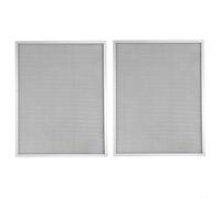 2PCS Range Hood Aluminium Filter Replacement, for Robinhood Alto 600, Chef A1260 A1290, Fisher & Paykel RH601 RH901,Kitchen Extractor Fan Grease Trap Mesh
