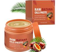 2Pcs Raw Batana Oil Paste, Raw Batana Oil Hair Mask Moisturizes for Hair, Smooths and Shines, Improves Dryness and Frizziness, Nourishing Strengthener Hair Growth Oils for All Hair Types