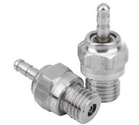 2Pcs RC Car Spark Plug, N4 Fire Head Ignition Plug for Oil-Powered Model Cars, Perfect Fit for HSP Racing, Hobby, and Collecting