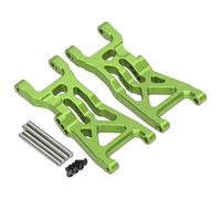 2pcs RC Front Lower Suspension Arm Aluminum Alloy for LOSI 1/10 22S 2WD No Prep Drag Car (Green)