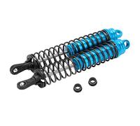 2Pcs RC Shock Absorber Kit 144mm Oil Filled Adjustable Shock Absorber Damper for HSP HPI AXIAL 1/8 RC Car Off Road Upgrades (blue)