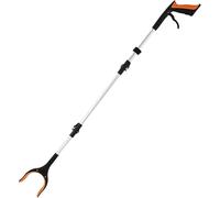 2pcs Reacher Grabber Tool, 43" Extra Long Grabbers for Elderly, Lightweight Handy Trash Claw with Magnets for Garden(Orange)