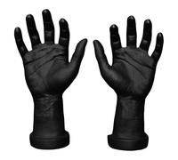2pcs Realistic Mannequin Hands Accessory Male Hand Mannequin for Costume Accessories and Creative Projects Long Lasting Rings Display Hand