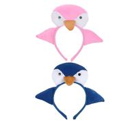2pcs Realistic Ocean Animal Costume Headband For Kids Party Headband Party Hair Accessories Toddler Penguin Costume Penguins Party Hairbands