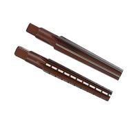 2PCS Reamers, 2PCS Rough Fine Morse Taper Reamer High Carbon Steel Set Hand Straight Shank HSS Cutting Tools MT3 Speed (Fydunr6hmw25a3e-11)