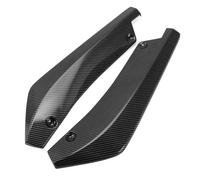 2PCS Rear Bumper Lip Diffuser Splitter Canard Spoiler Body Kit Protection Car For Nissan 350Z 370Z 2000-2022 Side Steps(Carbon Fiber Look)