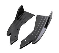 2PCS Rear Bumper Lip Splitter Universal Car Side Fender Fins Body Lip Spoiler Chin Skirt Covers Spoiler Accessories