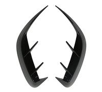 2PCS Rear Bumper Lip Spoiler, Replacement for - C - Class W206 2022+, Piano Black Glossy ABS Exterior Spoiler with Rust Resistant Smooth Surface for Sporty
