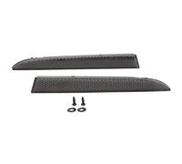 2PCS Rear Bumper Reflector, Smoked Lens Replacement for 16 20, Scratch ABS Plastic, Install Bumper Accessories with Screws and Gaskets